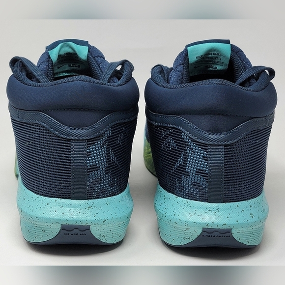 Nike LeBron Witness 8 Armory Navy Green Frost Shoes Men's Size 16 FB2239-402 New - Picture 5 of 11